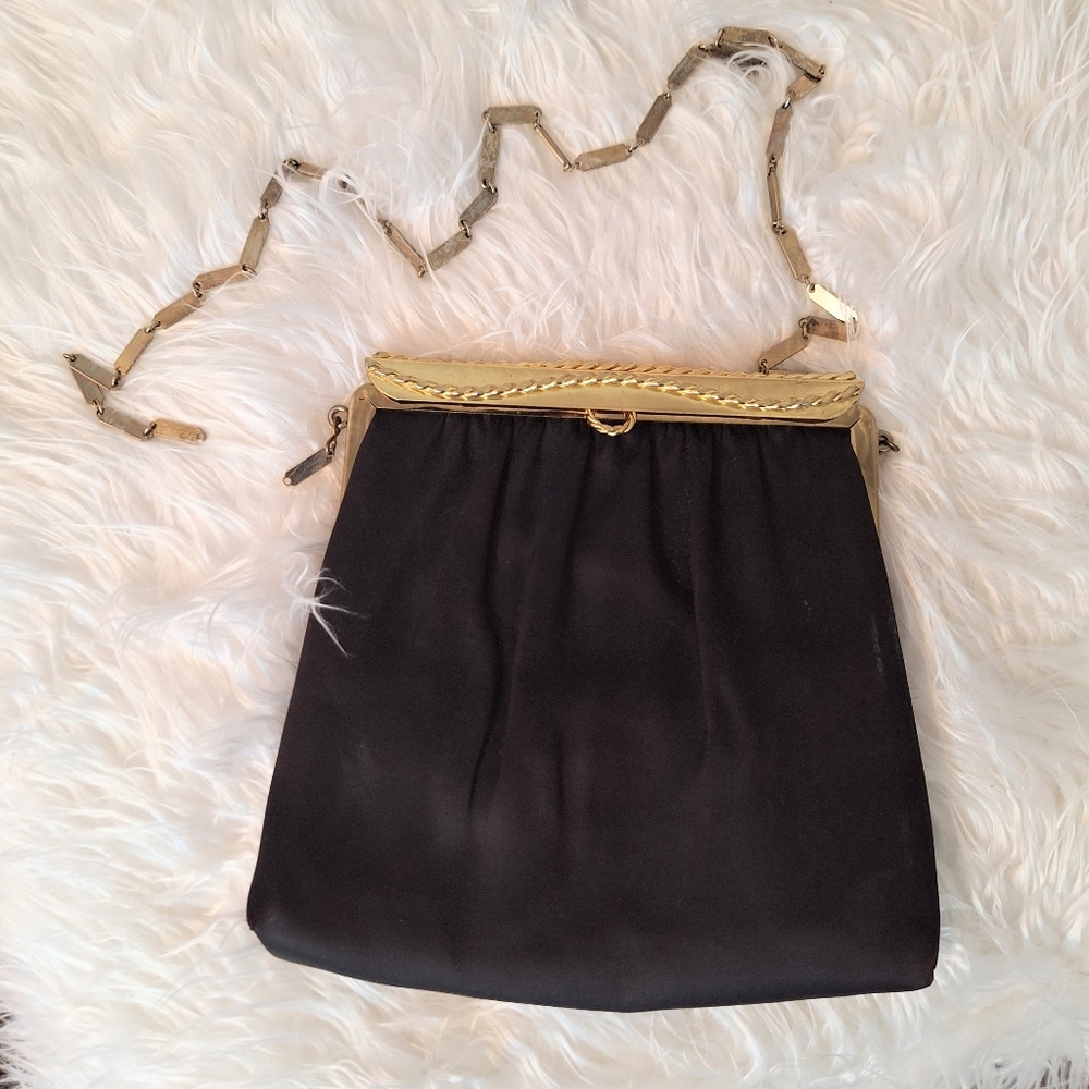Vtg HL USA 1960's evening bag purse
